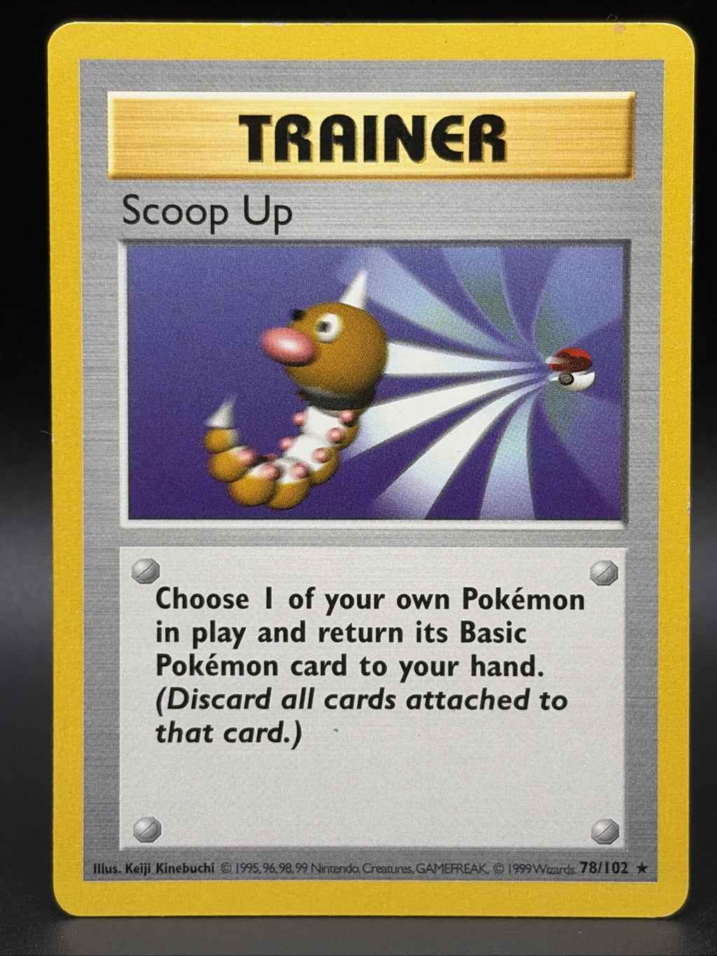 Scoop Up 078/102 Base Set (Shadowless) Regular0