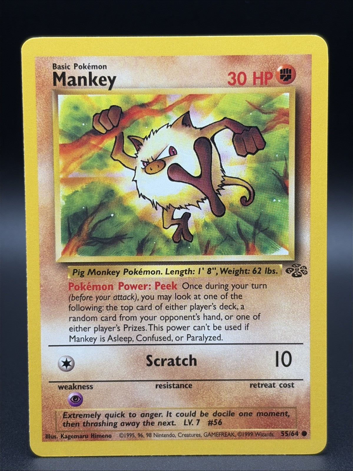 Mankey 55/64 Jungle Regular0