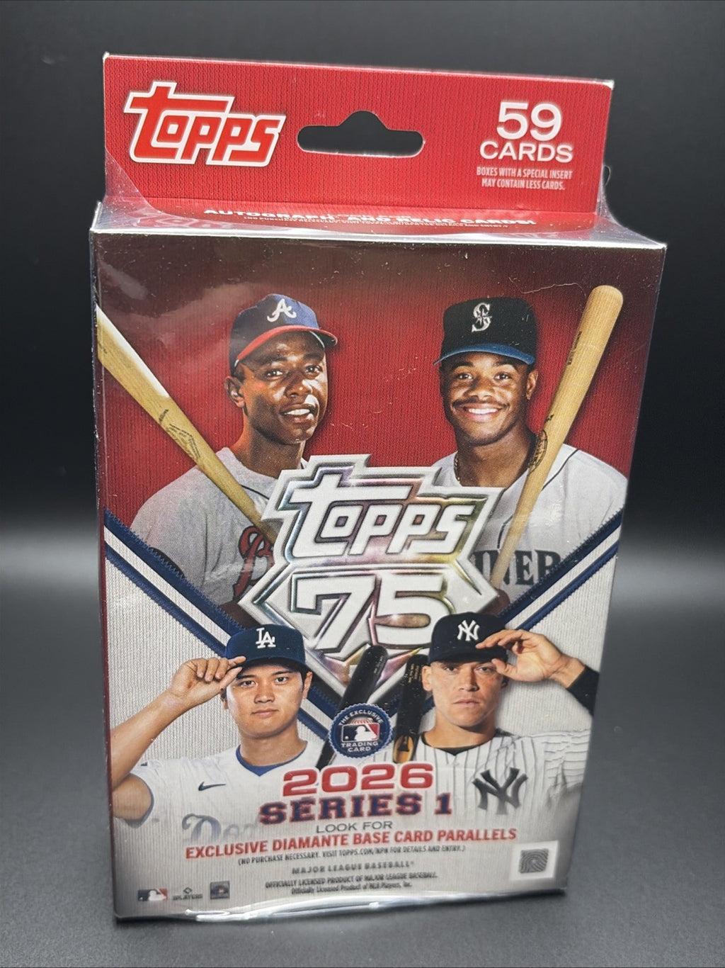 2026 Topps Series 1 Hanger Box Brand New Sealed - 1952 Mickey Mantle Chase0