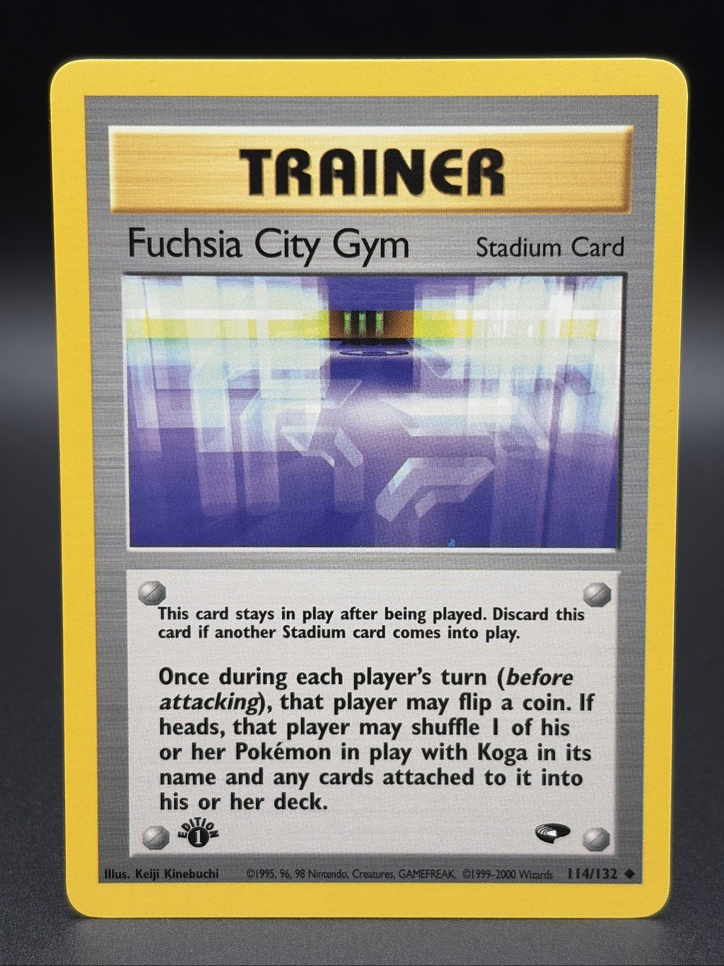 Fuchsia City Gym [1st Edition] 114/132 Gym Challenge Non Holo MINT0