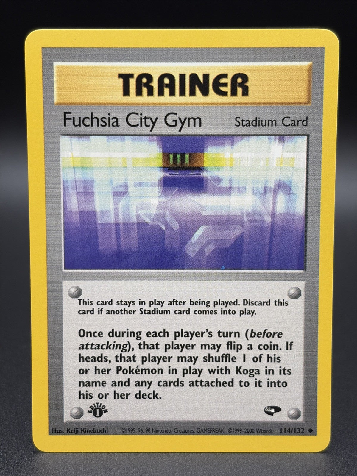 Fuchsia City Gym [1st Edition] 114/132 Gym Challenge Non Holo MINT0