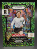 2026 PANINI PRIZM MONOPOLY WORLD CUP FRANZ BECKENBAUER GREEN WAVE PRIZM #600