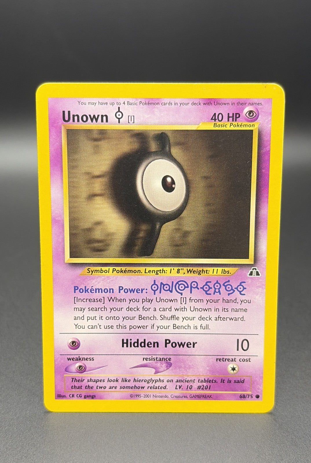 Unown [I] 68/75 Neo Discovery0