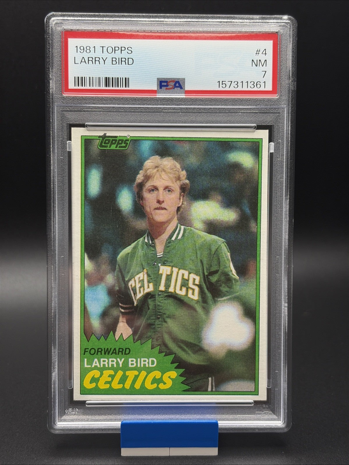 1981-82 Topps - Larry Bird #4 RC PSA 70