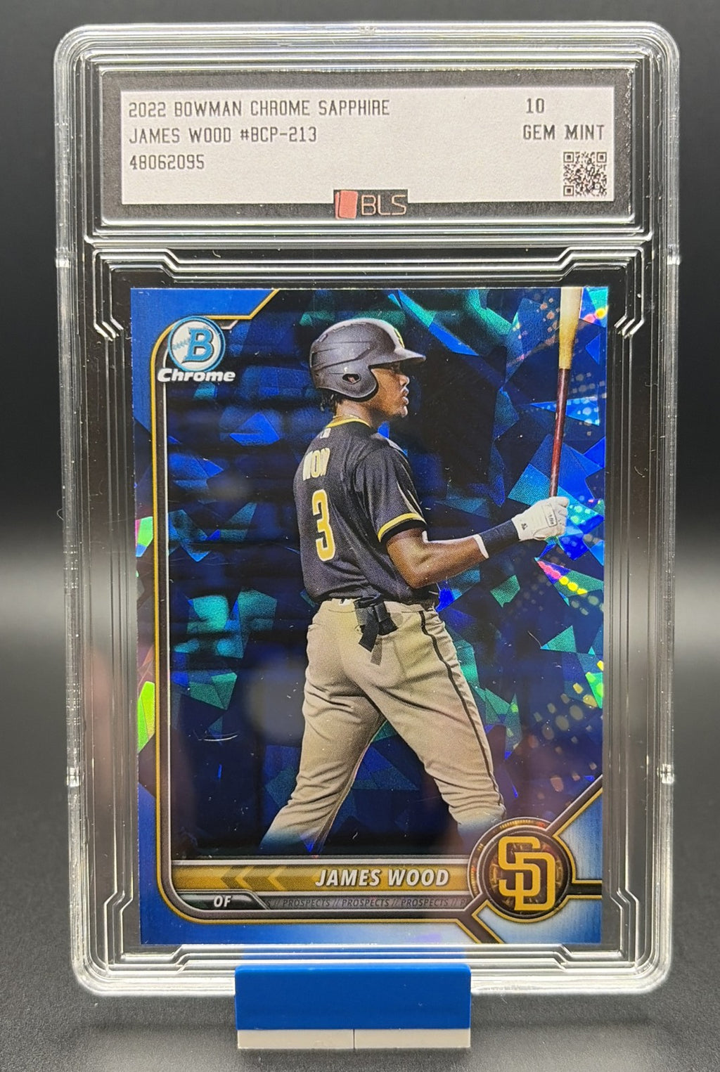 2022 Bowman Chrome Sapphire Edition - Prospects James Wood #BCP-213 (RC)0