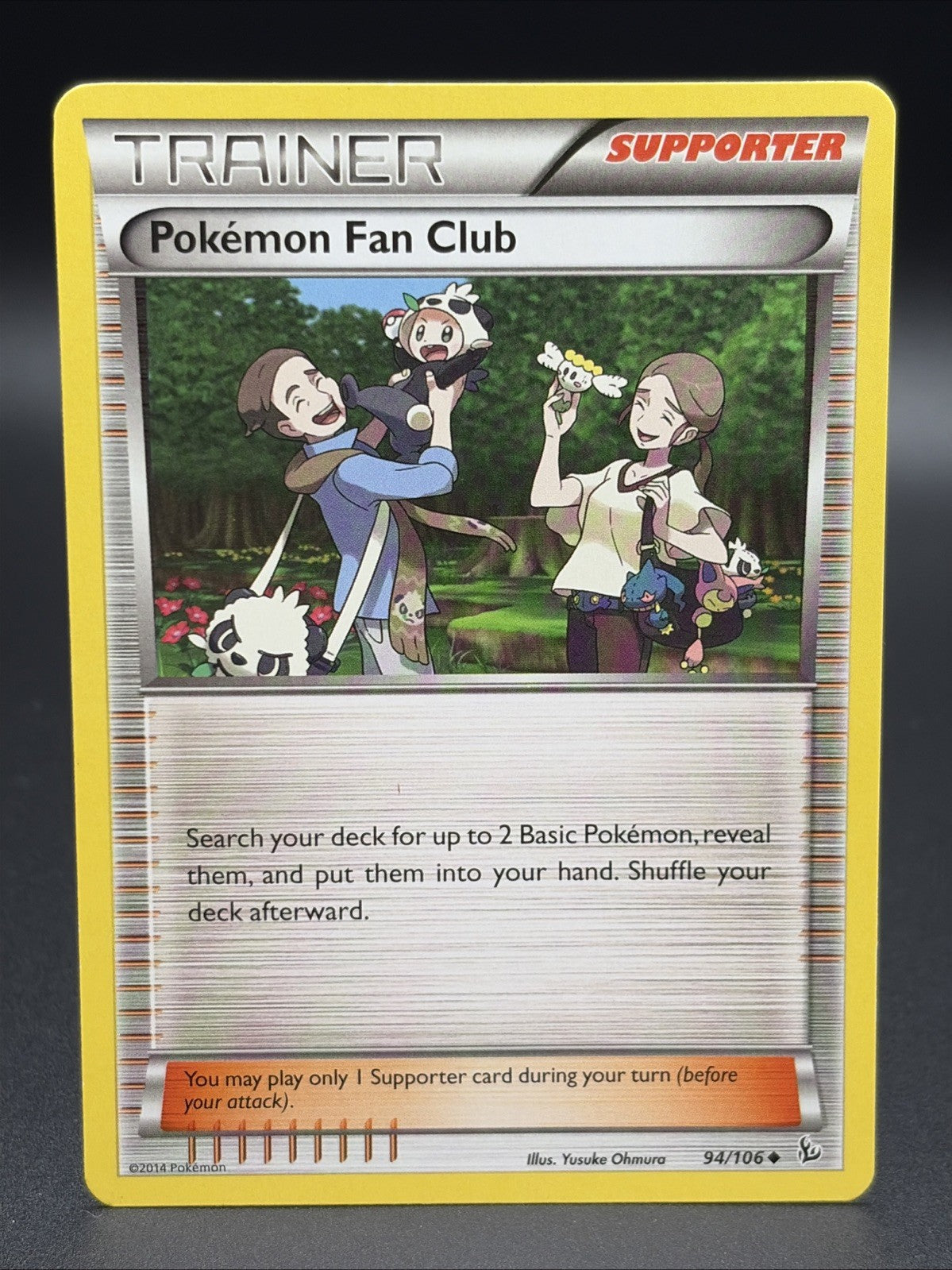 Pokemon Fan Club 94/106 Flashfire Regular0