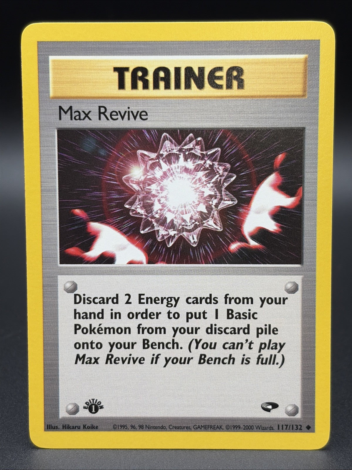 Max Revive [1st Edition] 117/132 Gym Challenge Non Holo MINT0