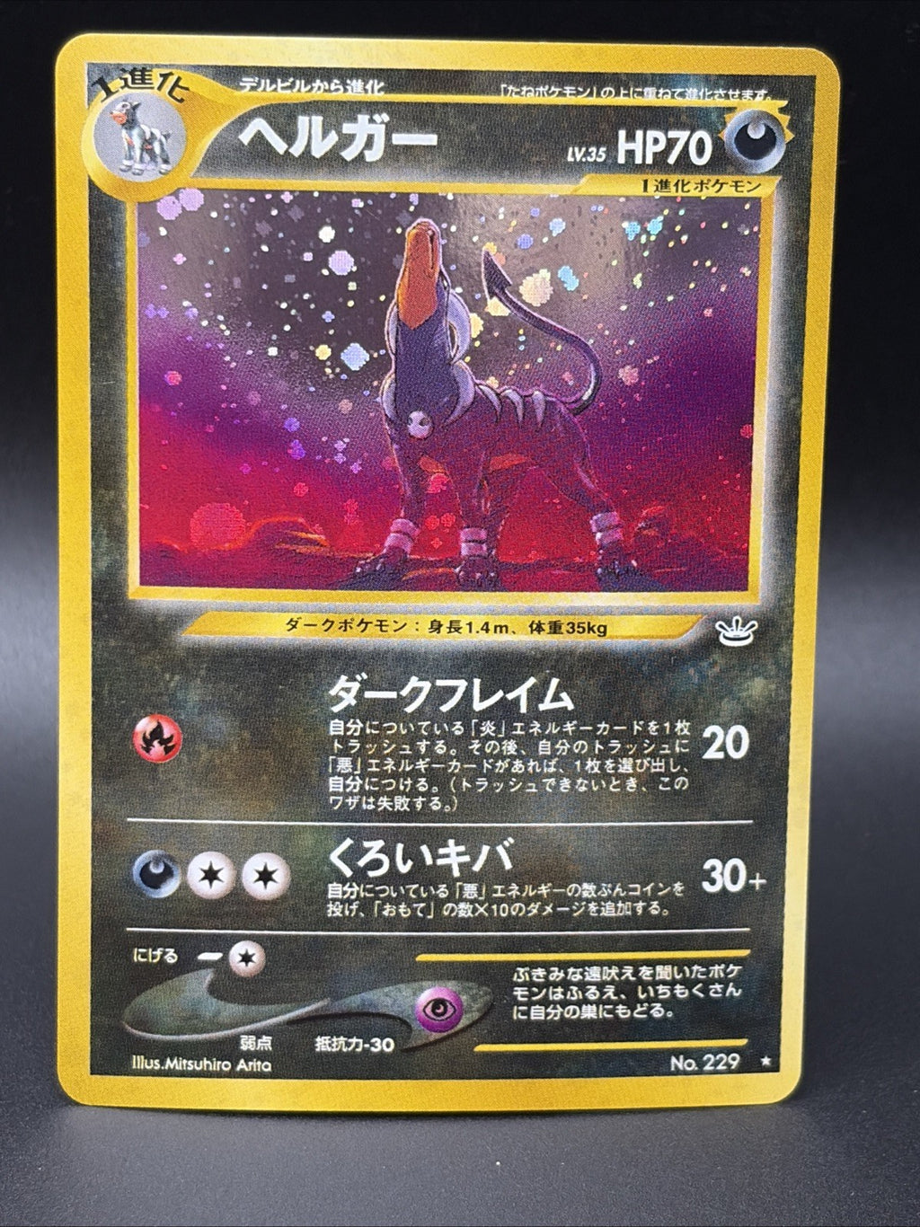 Houndoom #229 Awakening Legends Holo (Japanese)0