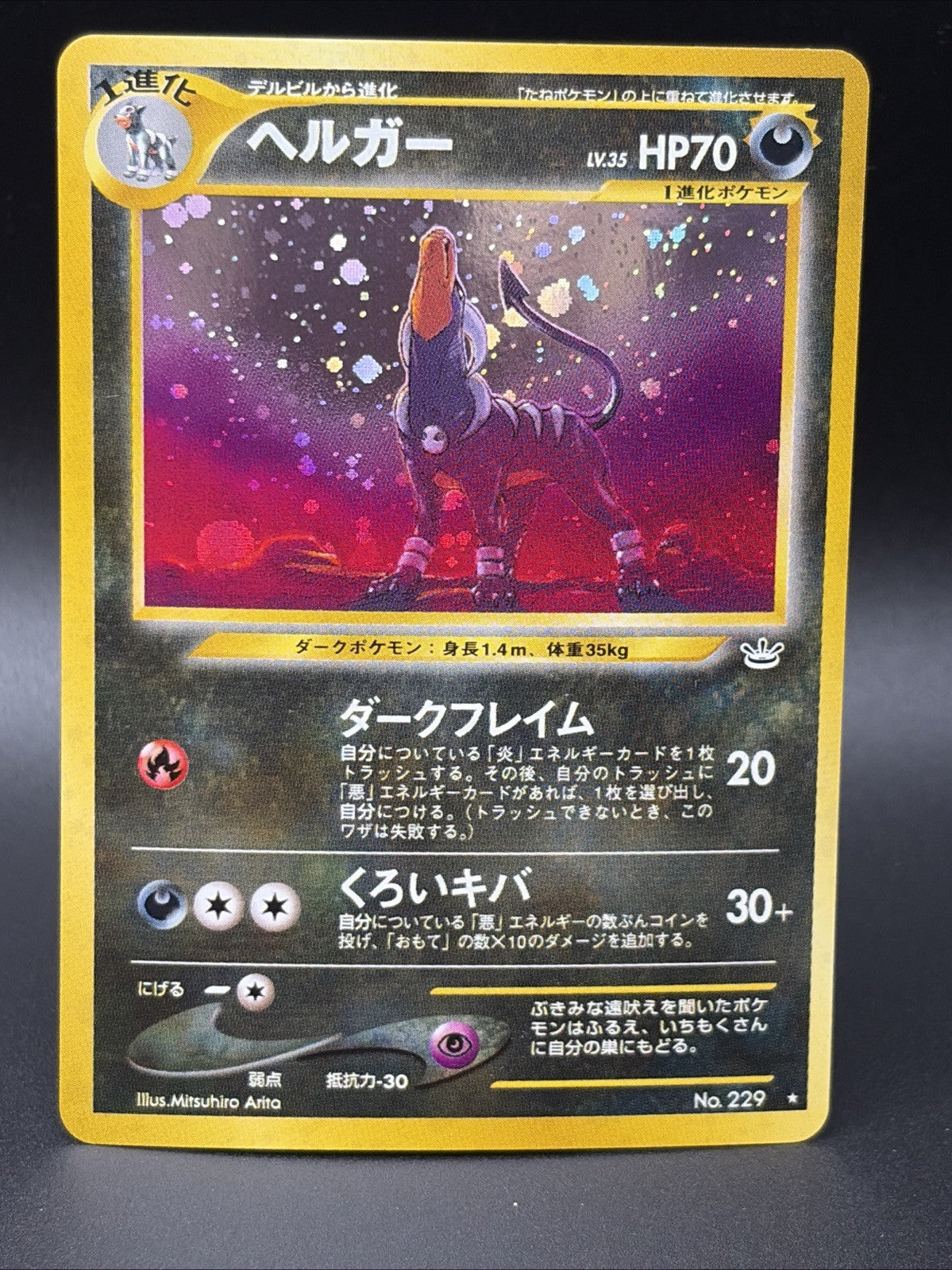 Houndoom #229 Awakening Legends Holo (Japanese)0