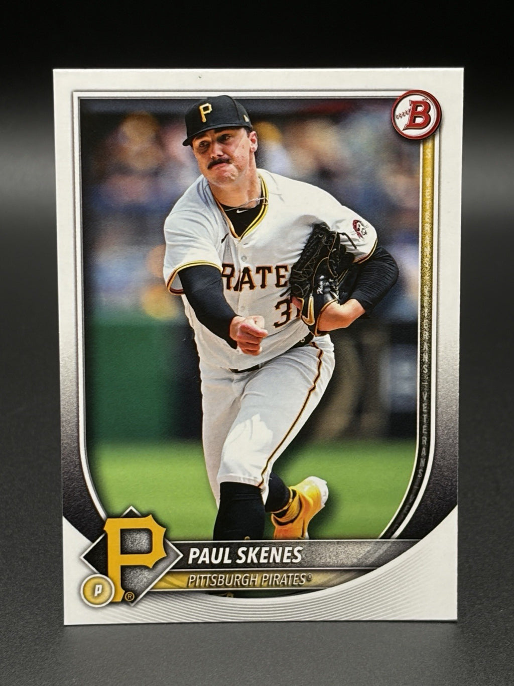PAUL SKENES  PIRATES  2025 BOWMAN #300