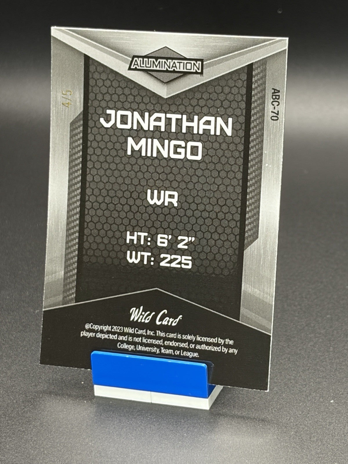 2023 Alumination Draft Retail Green Sparkles Jonathan Mingo #ABC-70 4/51
