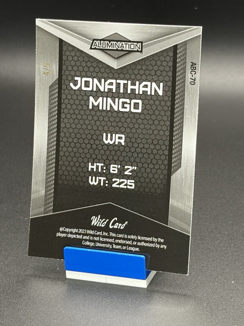 2023 Alumination Draft Retail Green Sparkles Jonathan Mingo #ABC-70 4/51