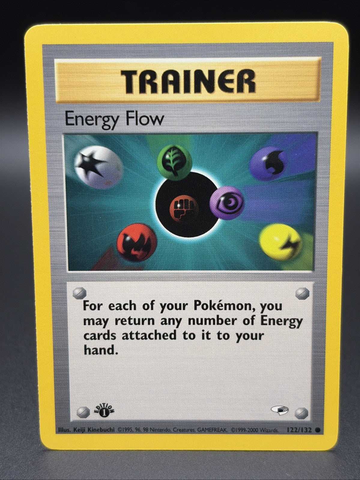 Energy Flow [1st Edition] 122/132 Gym Heroes Non Holo NM0