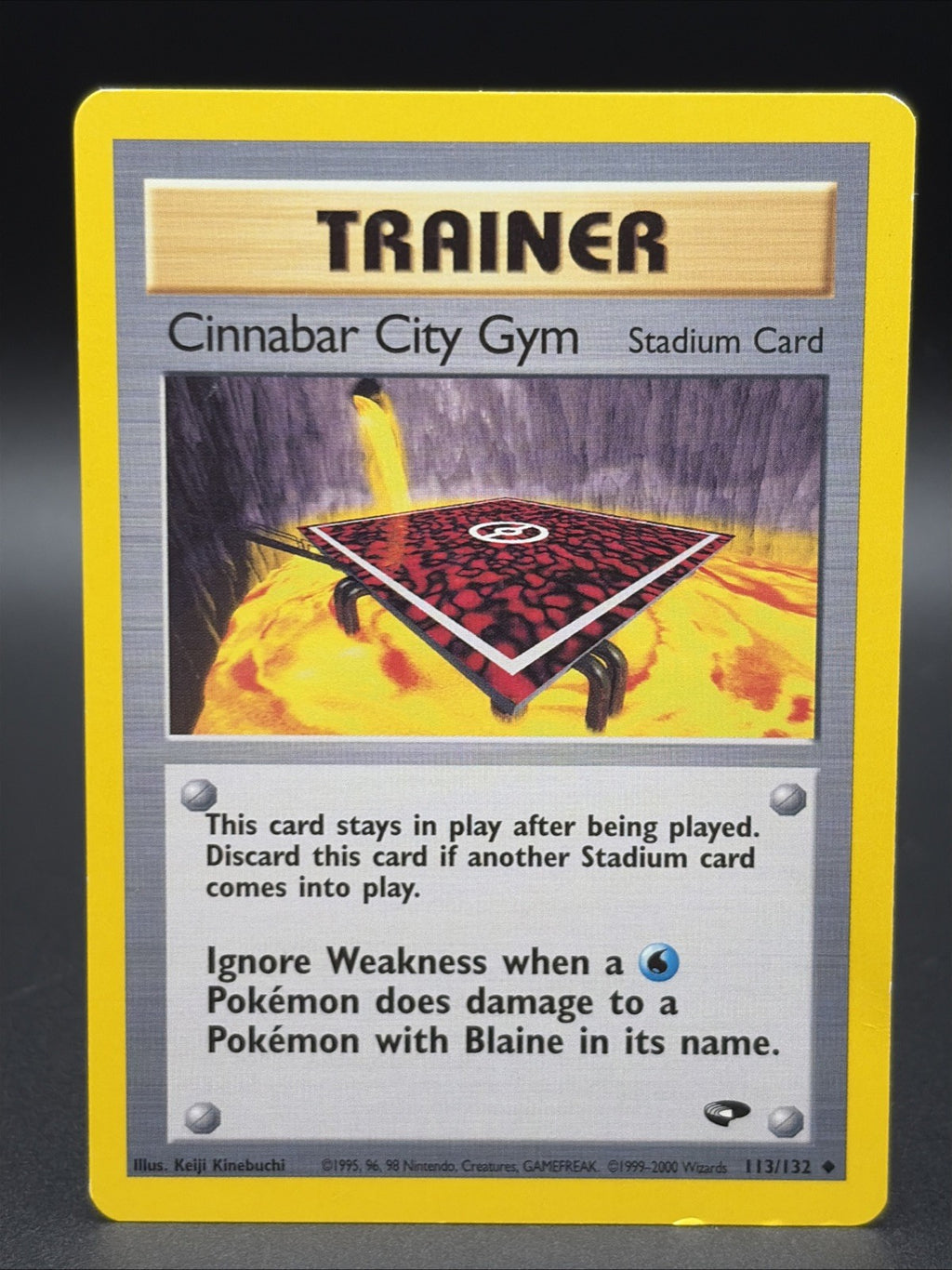 Cinnabar City Gym 113/132 Gym Challenge Regular0