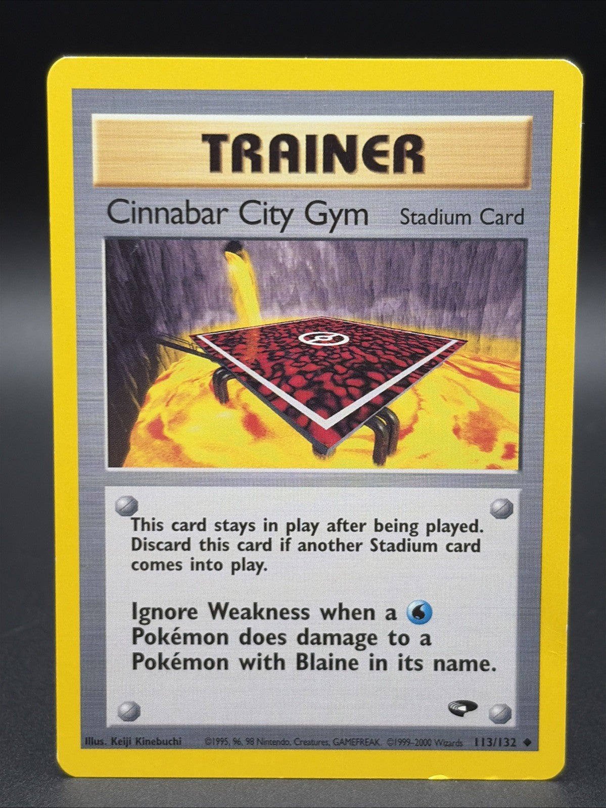 Cinnabar City Gym 113/132 Gym Challenge Regular0