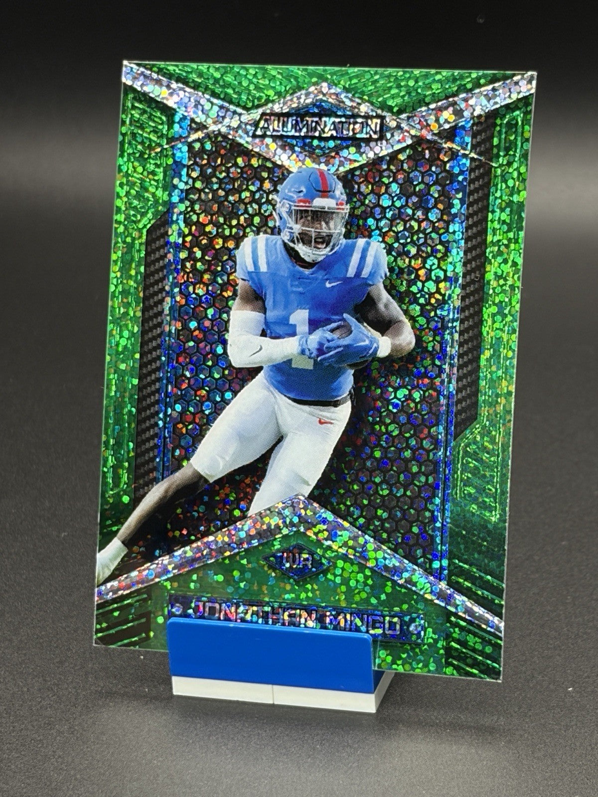 2023 Alumination Draft Retail Green Sparkles Jonathan Mingo #ABC-70 4/50