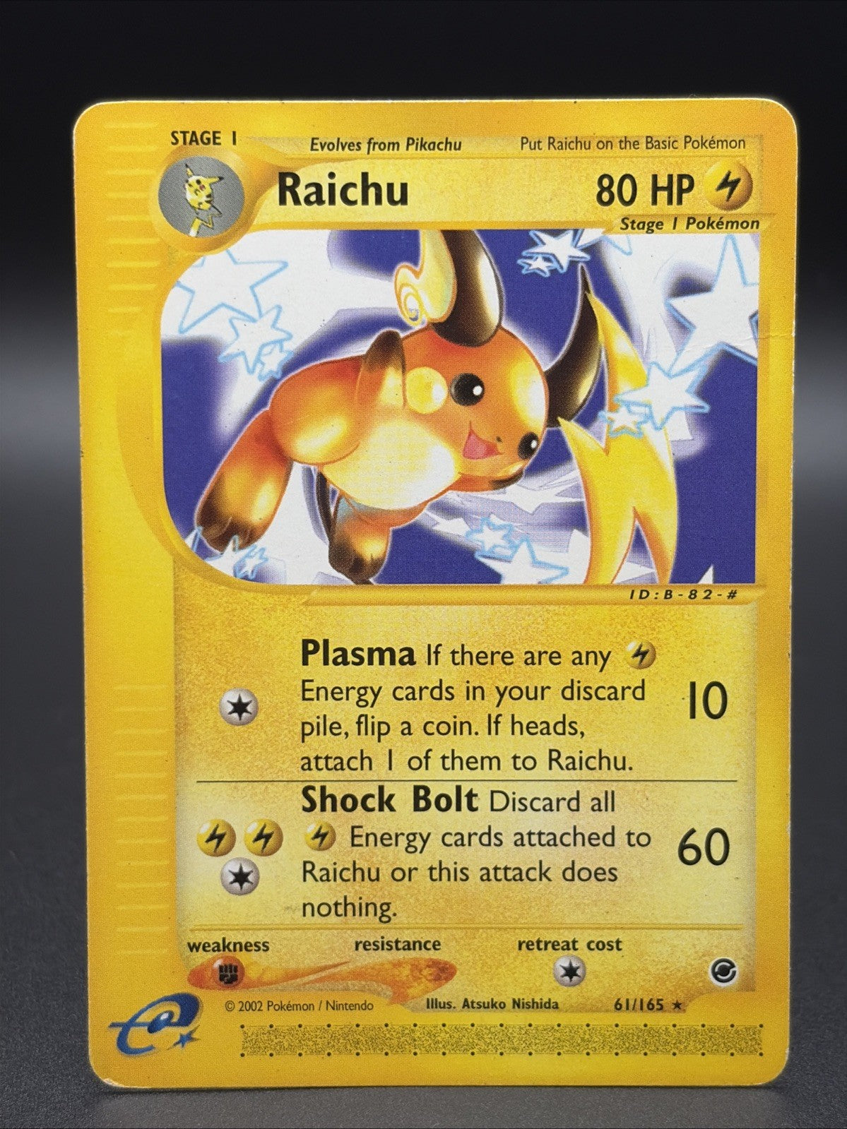 Raichu 061/165 Expedition Base Set Regular0