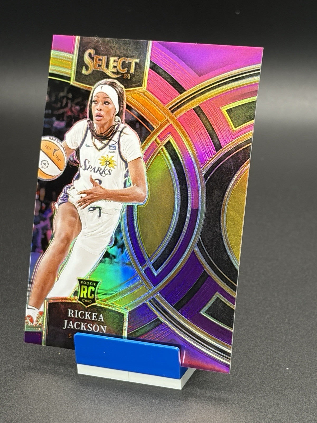 Rickea Jackson [Pink Purple Prizm] #127 2024 Panini Select WNBA /990