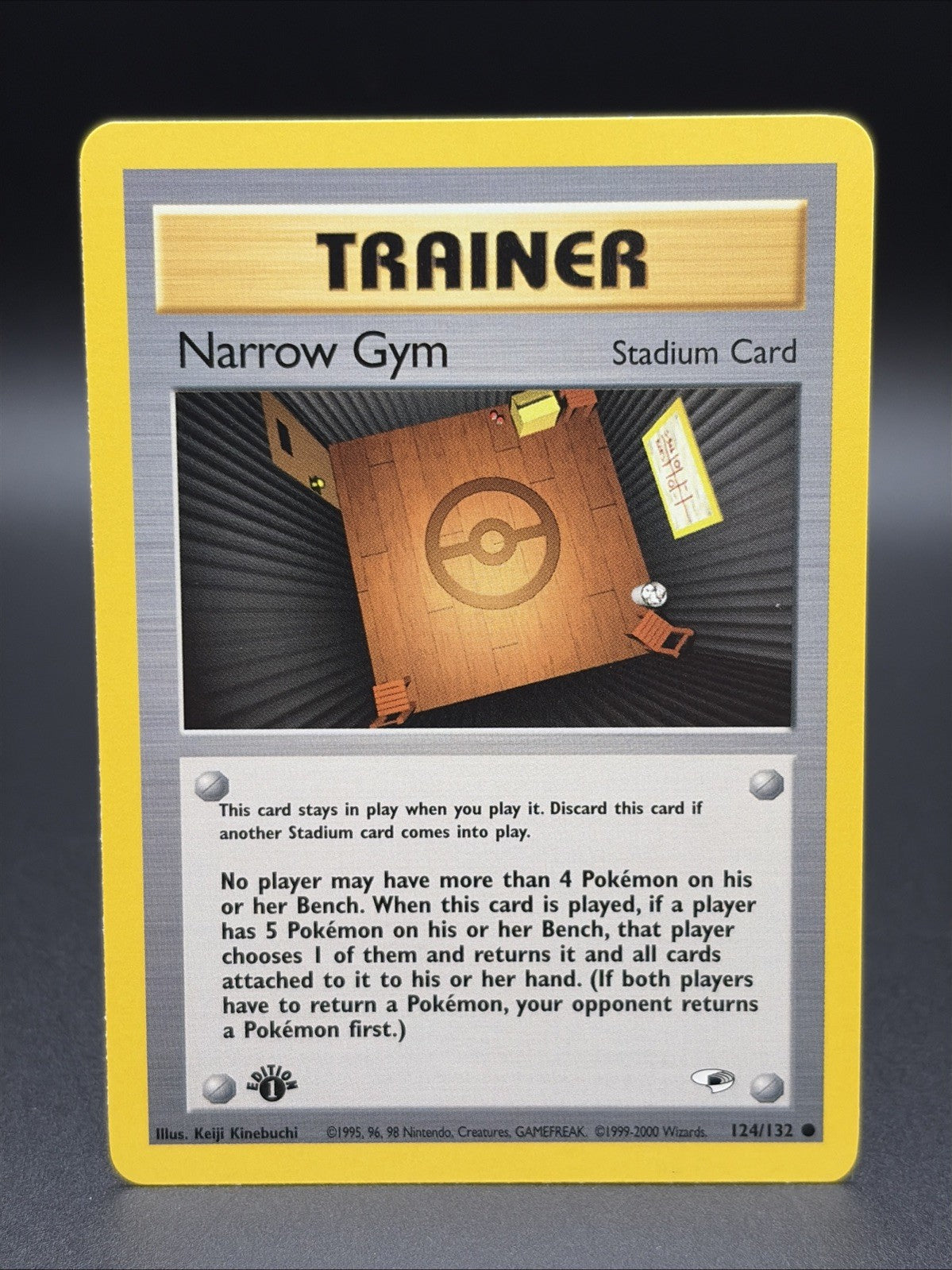 Narrow Gym [1st Edition] 124/132 Gym Heroes Non Holo NM0