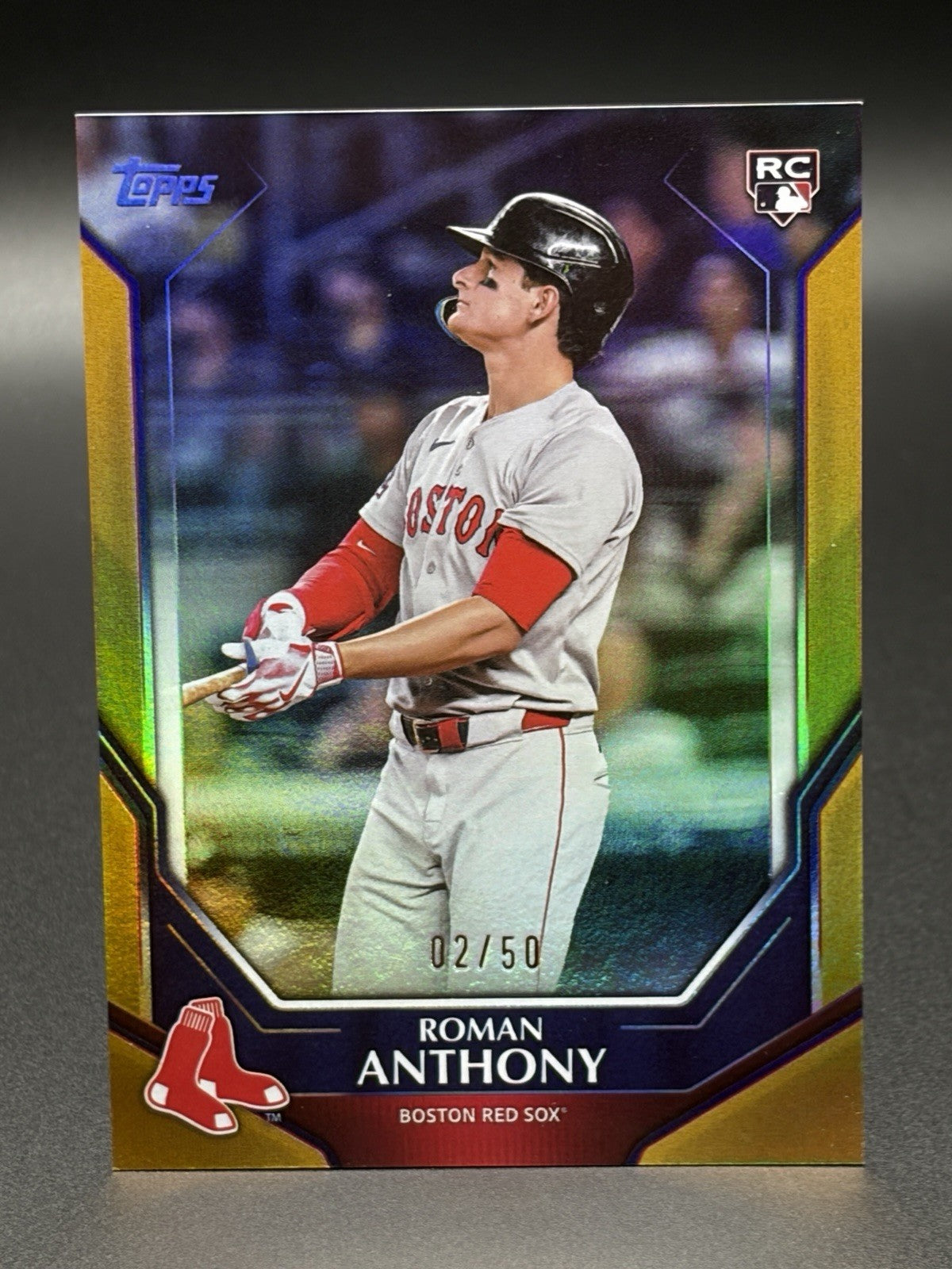 2026 Topps Exclusive Collector Tool Kit Pack #MLB-2 Roman Anthony Gold Foil /500