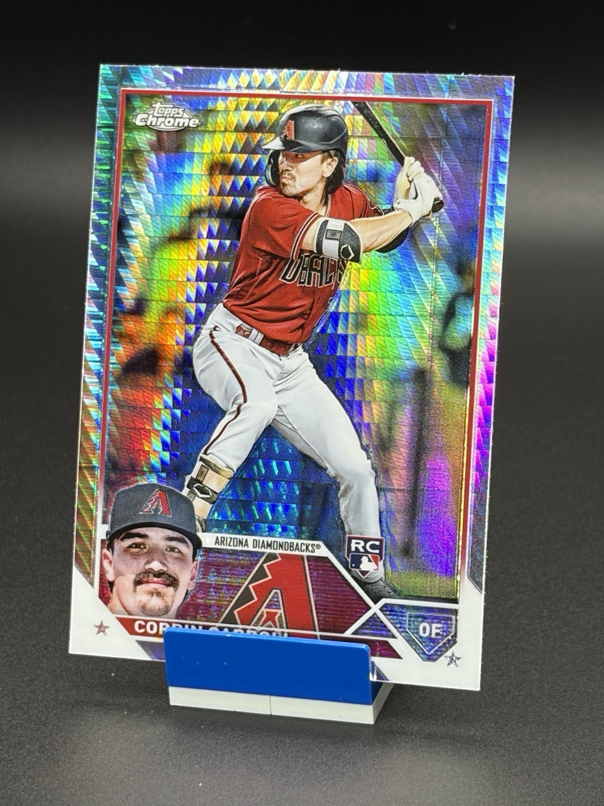 2023 Topps Chrome Corbin Carroll Prism Refractor RC #950