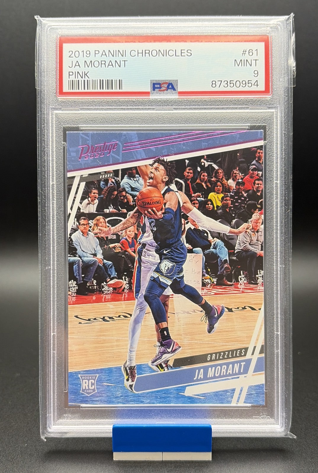 2019-20 Panini Chronicles - Prestige Ja Morant #61 Pink (RC) PSA 90
